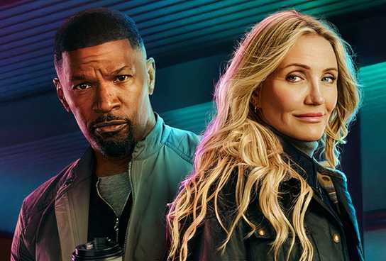Jamie Foxx and Cameron Diaz on the poster for Back in Action